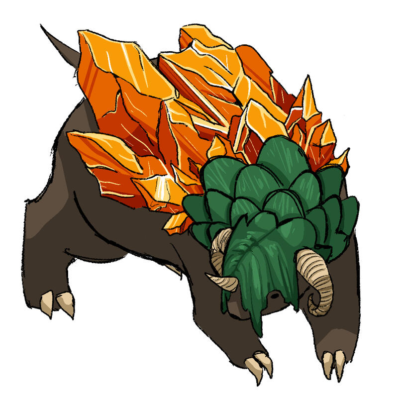 Earth Type monster concept